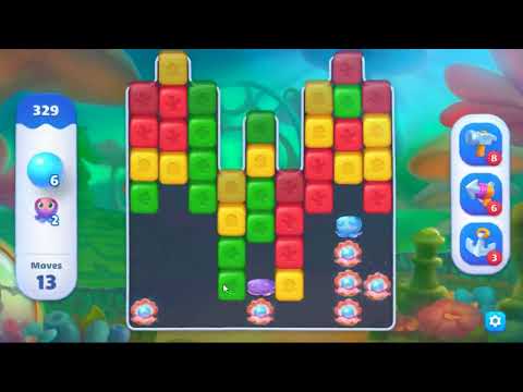 Fishdom Blast Level 329 - NO BOOSTERS GAMEPLAY 🐠 | SKILLGAMING ✔️