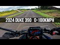 2024 KTM Duke390 0 100kmph 160kmph Timings