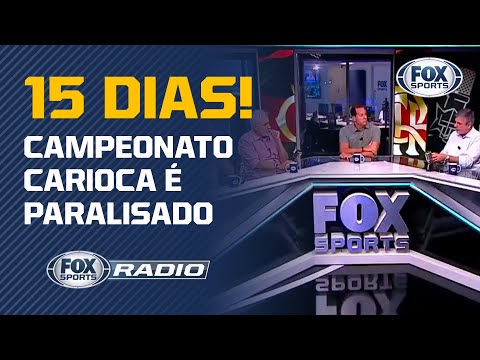 CAMPEONATO CARIOCA PARALISADO POR 15 DIAS! Ferj anuncia decisão e