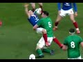 James Ryan tackles Antoine Dupont, Ireland vs France Rugby 2019