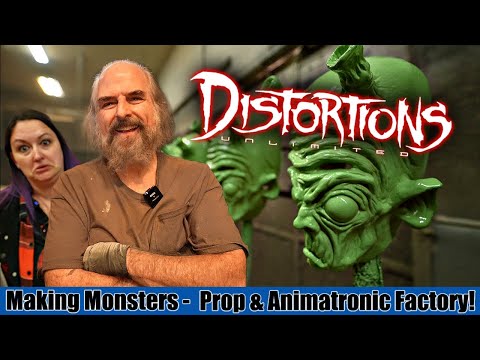 DISTORTIONS Ultd. Has Been MAKING MONSTERS for 45 YEARS! Factory Tour