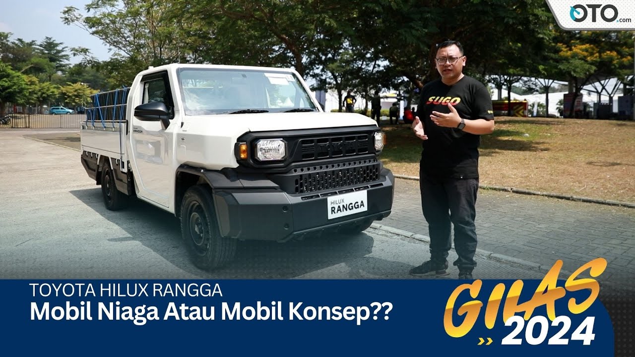 Rasanya Jadi Pengemudi Toyota Hilux Rangga Varian Terendah, Diesel dan Manual! | GIIAS 2024