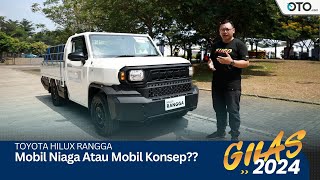 Rasanya Jadi Pengemudi Toyota Hilux Rangga Varian Terendah, Diesel dan Manual! | GIIAS 2024