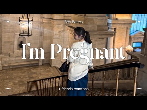finding out im pregnant + friends reaction II Bea Borres