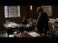 Raymond Reddington and officer Baldwin court scene