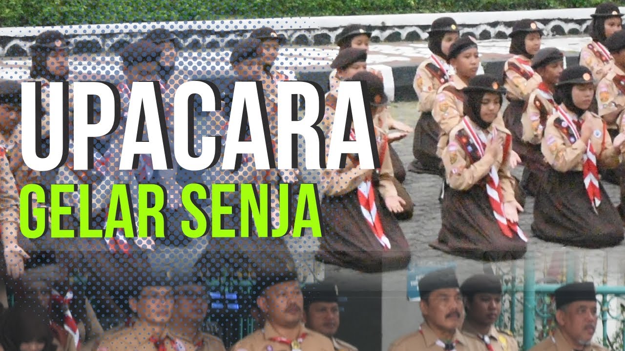 KEJAKSAAN NEGERI KABUPATEN MENGIKUTI UPACA GELAR SENJA PRAMUKA