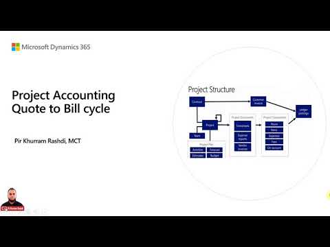 , title : 'Quote to bill demo in Project Management and Accounting in Dynamics 365 Finance and Operations'
