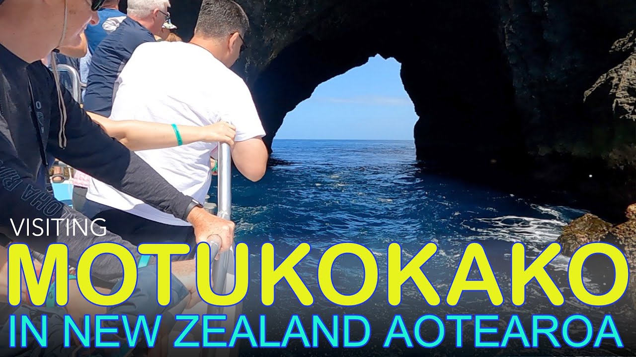 A Trip to The Famous Hole in The Rock on Motukokako / Piercy Island in New Zealand