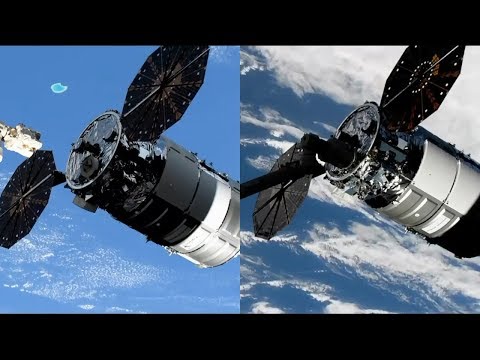 NG-12: S.S. Alan Bean Cygnus capture