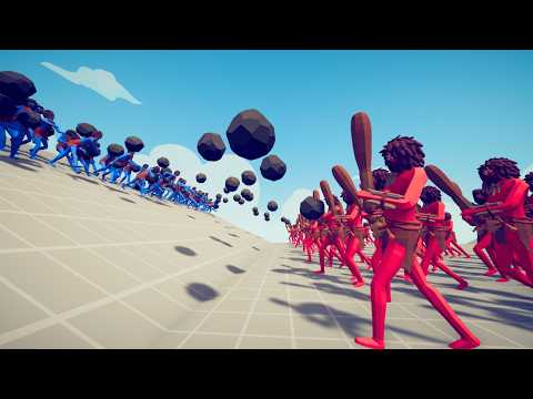 50x ELITE STONERS vs 100x CHEAPEST UNITS ALL FACTIONS - TABS | Totally Accurate Battle Simulator