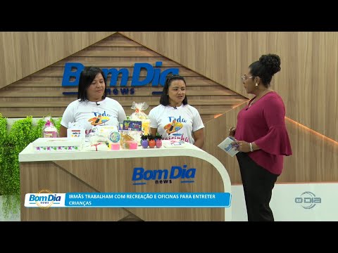 Irmãs trabalham com recreação e oficinas para entreter crianças 05 01 2023