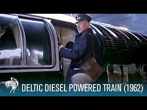 Deltic Diesel Powered Train (1962) | British Pathé