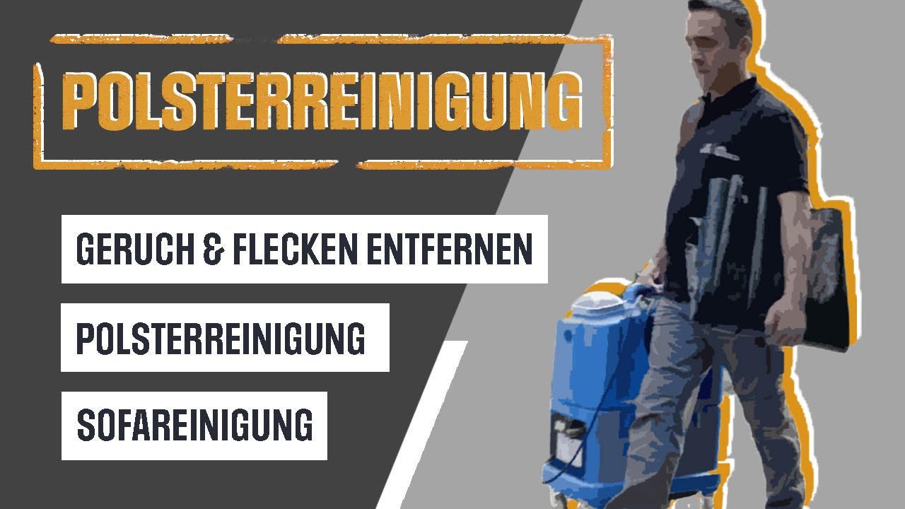 Polsterreinigung direkt vor Ort – Reinigung von Sofa und Polstermöbeln
