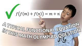 Download the video "solving a MATH OLYMPIAD QUESTION including FUNCTIONAL EQUATIONS !!"