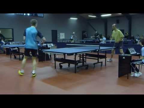 150117 VM Ping Pong Kval, Michael Ryding - Leszek Kurcharski