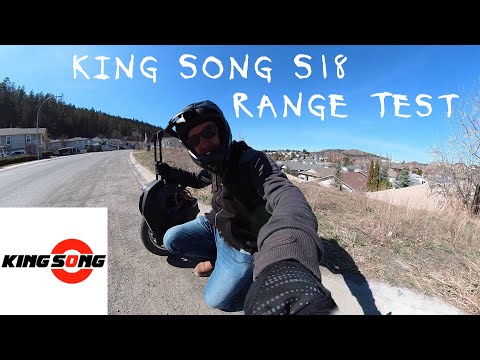 King Song S18 - Real World Range Test
