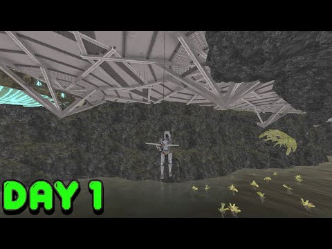 HOW A NOOB TRIBE PLAYS WIPE DAY - MESA ARK PVP DAY 1