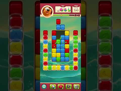 Toon blast Level 1858 no booster 2 stars