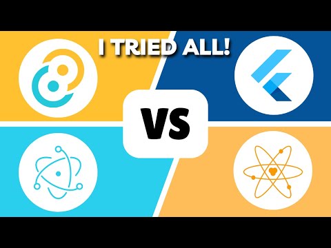Tauri Vs Flutter Vs Electron Vs Neutralino | Best Framework for Desktop Apps in 2025?