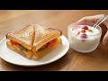 Glass Cooking ASMR Ultra Realistic Glass Pizza Toast Crunchy Cutting Sizzling Sounds