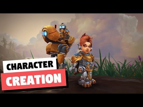Mechagnome Character Creation Allied Race | WoW Patch 8.3 | World of Warcraft Battle for Azeroth