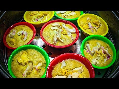 Puto Biñan | Steamed Rice Cake with Salted Eggs