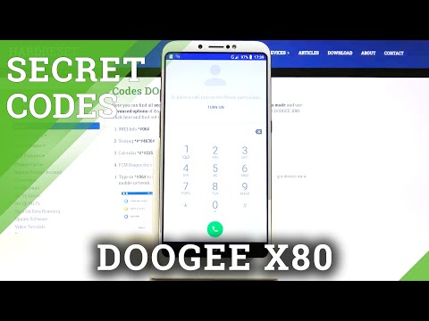 DOOGEE X80 Secret Codes