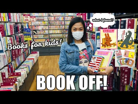 LIVRARIA NA BOOK OFF | LIVROS DE SEGUNDA MÃO NO JAPÃO | LIVROS PARA CRIANÇAS