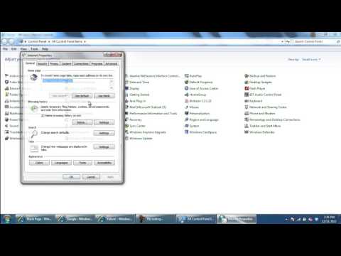 How to set a Homepage on Internet Explorer