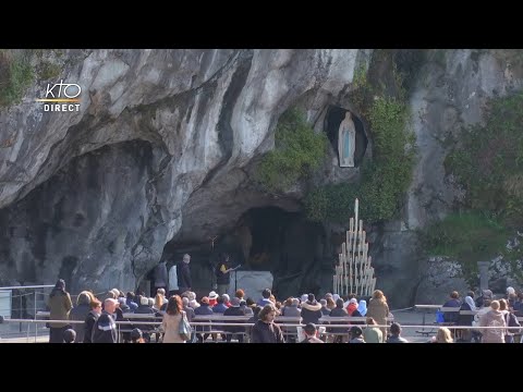 Chapelet du 23 mars 2022 à Lourdes