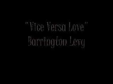 Barrington Levy Vice Versa Love