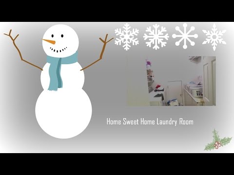 Home Sweet Home: Cleaning the Laundry Room