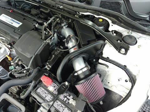 K&N Typhoon Intake System: 2014 Honda Accord Sport