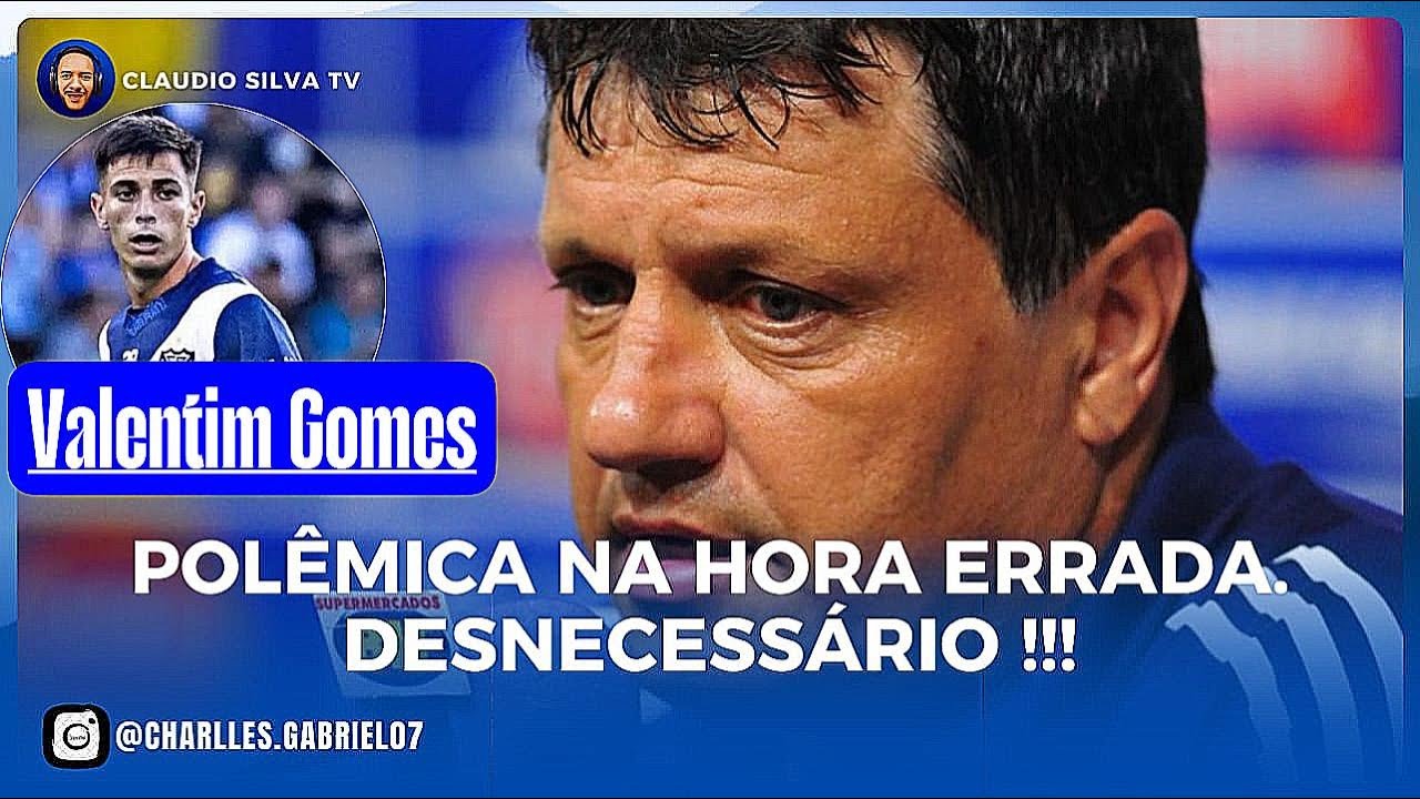 BASTIDORES CELESTE - PELO AMOR DE DEUS, CRUZEIRO! VALENTIN GOMES DE VOLTA NA PAUTA?