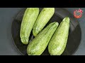 White Zucchini Recipe /How To Cook White Zucchini /Zucchini Curry Recipe
