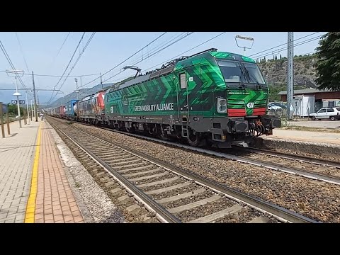 DOPPIA TXL e VECTRON E-MOBILITY! | TRENI MERCI alla stazione di DOMEGLIARA | BRENNERBAHN [Ep.2]