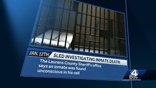 SLED investigating inmate death at Laurens County Detention Center, sheriff's office says