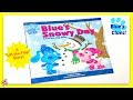 BLUE S CLUES BLUE S SNOWY DAY Read Aloud Storybook For Kids Children