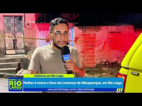 Mulher é morta a tiros em Lourenço de Albuquerque, em Rio Largo