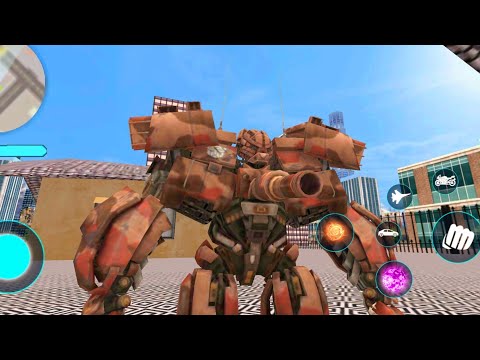 TankBot Transformers Multiple Transformation Jet Robot Car Game  - Android Gameplay