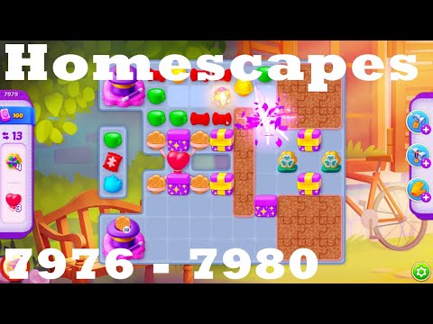 Homescapes Level 7976 - 7980 HD Walkthrough | 3 - match game | gameplay | android | ios | pc | app