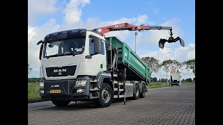 MAN 26.400 TGS 6X4H-4 EEV HMF CRANE hook lift truck | Image 4 - Autoline