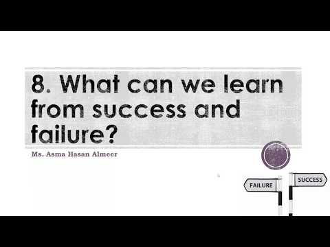AOUBH - EL119 - What can we learn from success and failure