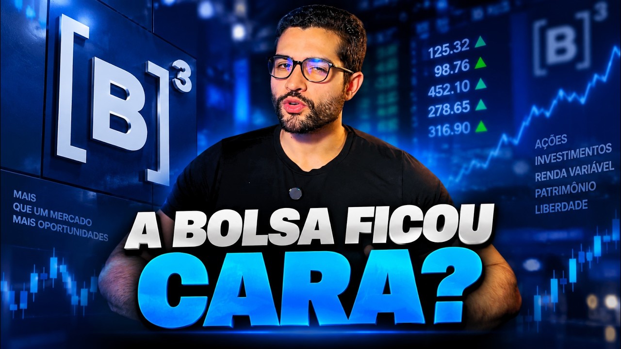 IBOVESPA A 185 MIL PONTOS ESTÁ CARO? O QUE FAZER AGORA?