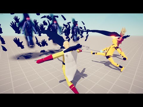 🔥 SUPER TRIO SAITAMA ONE PUNCH MAN, NARUTO, SUPER BOXER vs STALINGRAD 5 UNITS 🔥