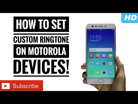 How To: Set a Custom Ringtone on a Motorola Device!