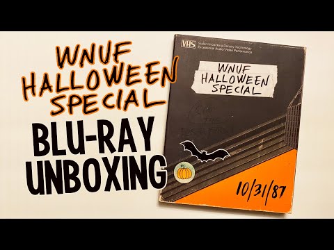 Unboxing - "WNUF Halloween Special" Blu-Ray from Terror Vision & Vinegar Syndrome