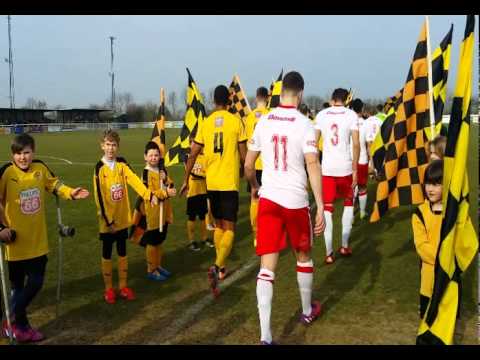 Leamington brakes Guard of honour Vs Poole Town 12/03/2016
