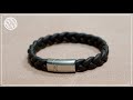 Leather Cord Necklace With Magnetic Clasp