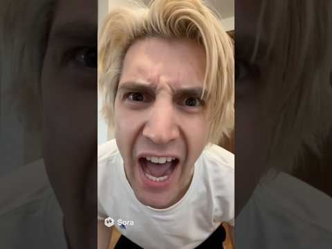 XQC’s Cat Breaks Up With Him #xqc #streamer #ai #ytshorts #cat #rage #ragequit #sora #demolition
